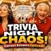 Promotional thumbnail of a game show with excited contestants and the text 'Trivia Night Chaos!'